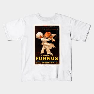 Réchaud Furnus France Vintage Poster 1926 Kids T-Shirt